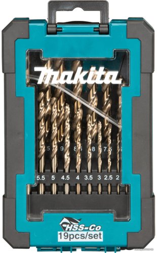Набор сверл Makita D-67561 (19шт)