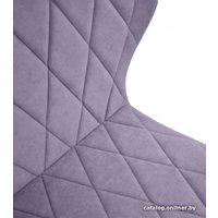 Стул Гальваник Бергамо (эмаль белый муар/Catania Lavender)