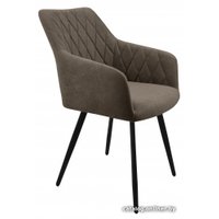 Стул Гальваник Диаманте Лофт (эмаль черный муар/Catania Koriza)