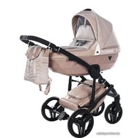 Универсальная коляска Junama Clermont (2 в 1, бежевый/рама черная)