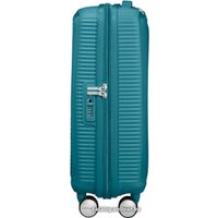 Чемодан-спиннер American Tourister Soundbox Jade Green 55 см