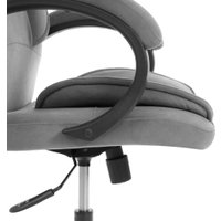 Офисное кресло TetChair Oreon metalBL велюр (серый, 29) в Гродно