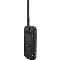 Кнопочный телефон Olmio X15 (черный/оранжевый)