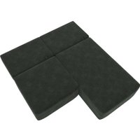 Угловой диван Лига диванов Лига-060 НПБ угол универсальный 129498 (шенилл Rimini 09 зеленый)