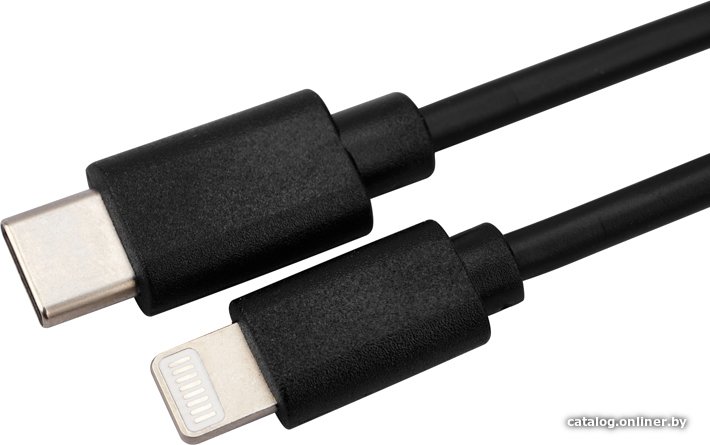 Кабель Rexant 18-1827 USB Type-C - Lightning (1 м, черный)