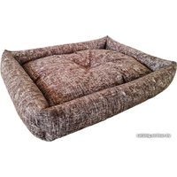Лежак Q-Zoo с бортами XXXL 10716 (коричневый)