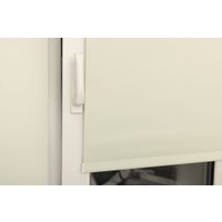 Мини рулонные шторы Delfa Сантайм Термо-Блэкаут СРШ-01МЭД С1001 (48x160, бело-ванильный)