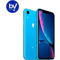 Телефон Apple iPhone XR 64GB Восстановленный by Breezy, грейд A (синий)