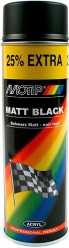 Краска MoTip 04006 0.5 л (черный матовый)