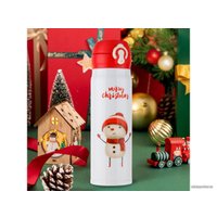 Термос Perfecto Linea 27-225468 0.5 (белый, снеговик)