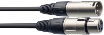 Stagg XLR - XLR SMC6 (6 м, черный)