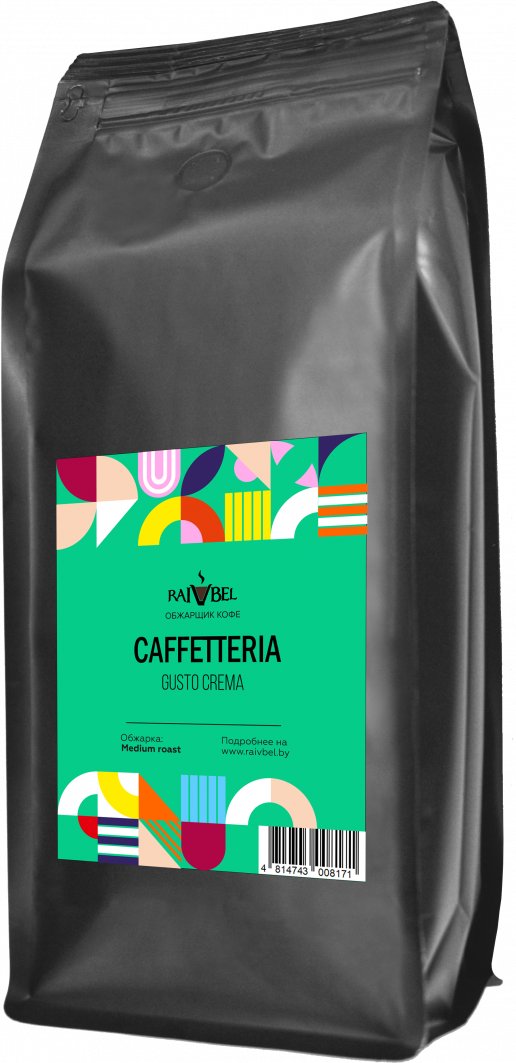 

Кофе Caffetteria Gusto Crema в зернах 1 кг