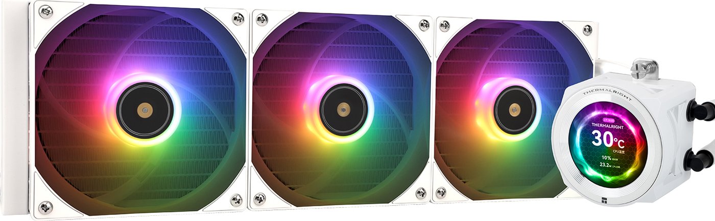 

Система жидкостного охлаждения для процессора Thermalright Core Vision 360 ARGB (белый)