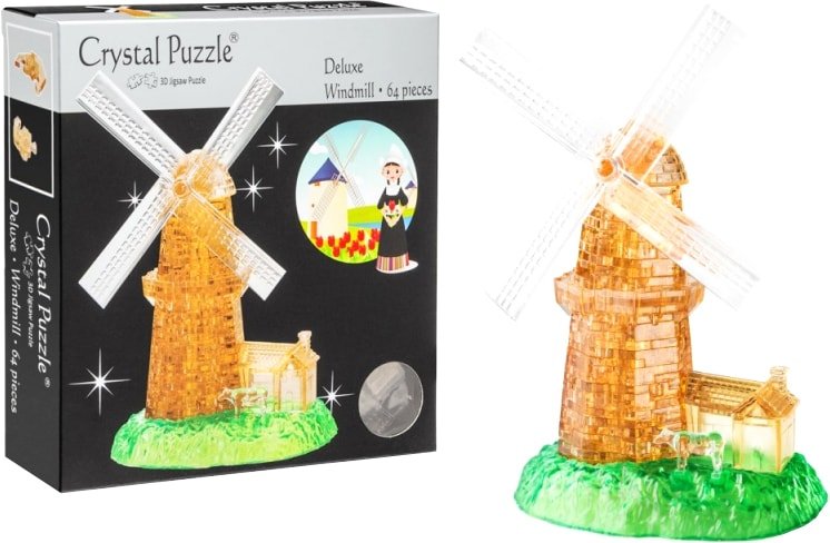 

3Д-пазл Crystal Puzzle Мельница 91010