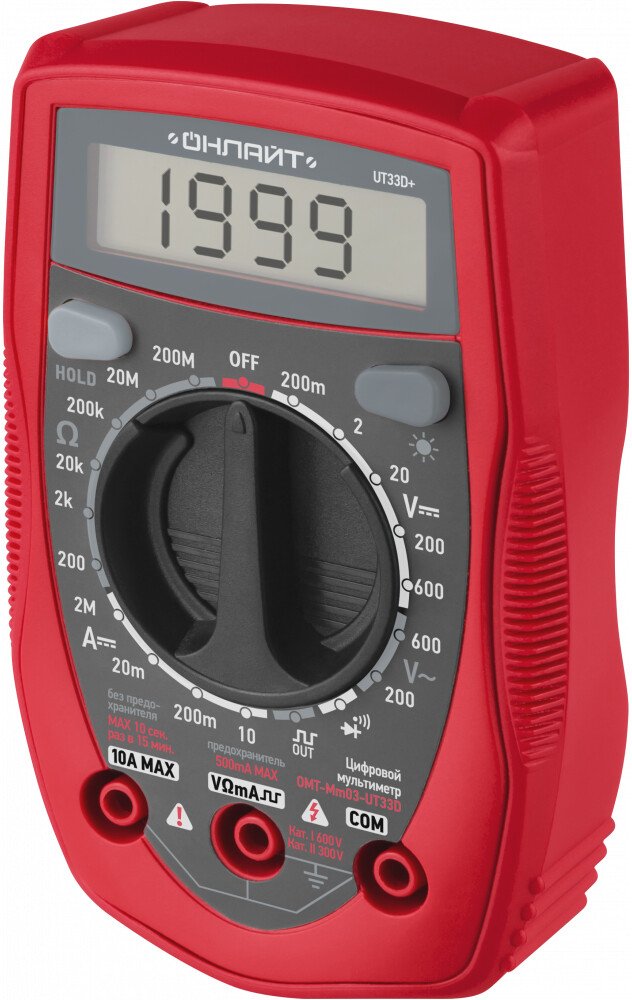 

Мультиметр Онлайт OMT-Mm03-UT33D