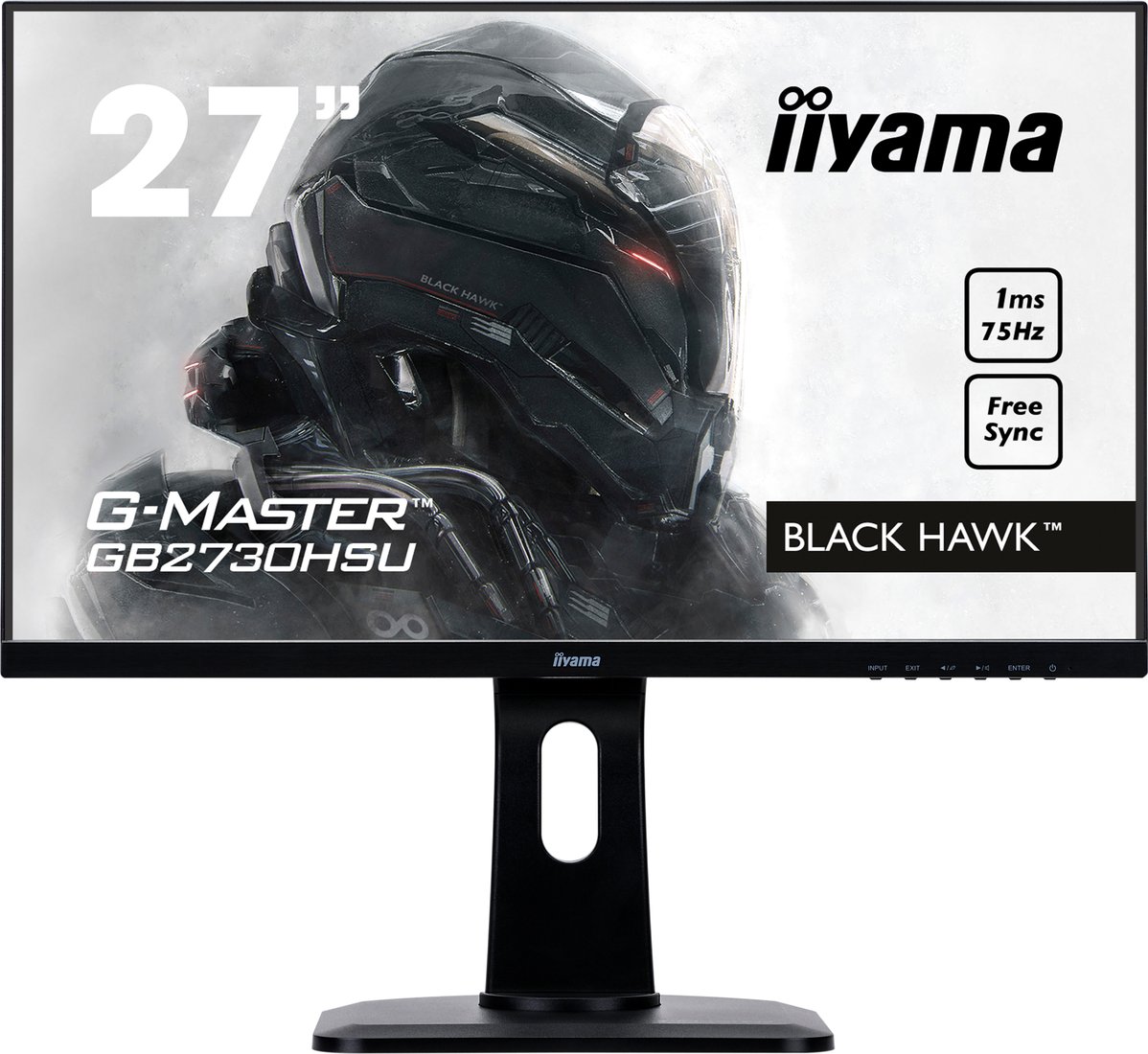 

Игровой монитор Iiyama Black Hawk G-Master GB2730HSU-B1