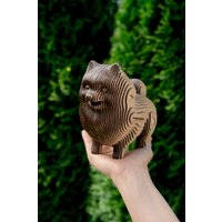 3Д-пазл Eco-Wood-Art Собачка - копилка