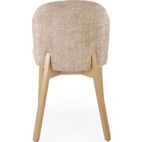 Стул Halmar Basso (бежевый/дуб натуральный)