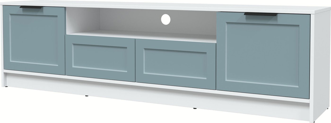 

Тумба Интерлиния ТВ Концепт Тренд КТ-ТВ4-50 (белый платинум/океан)