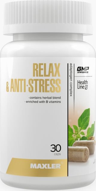 

Комплекс Maxler Комплекс Релакс и Антистресс (30 капсул)