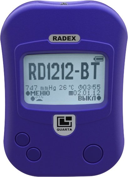 

Нитратомеры, дозиметры, экотестеры Radex RD1212-BT