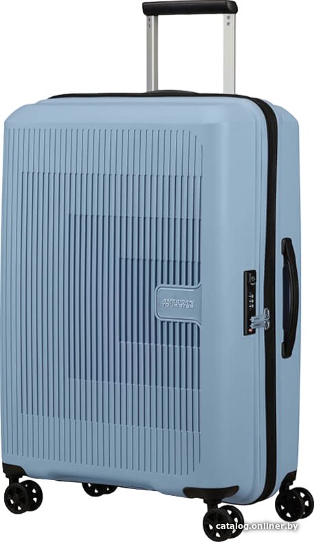 Чемодан-спиннер American Tourister Aerostep Soho Grey 67 см