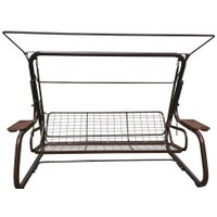 Садовые качели LetoLux Капри (шоколад)