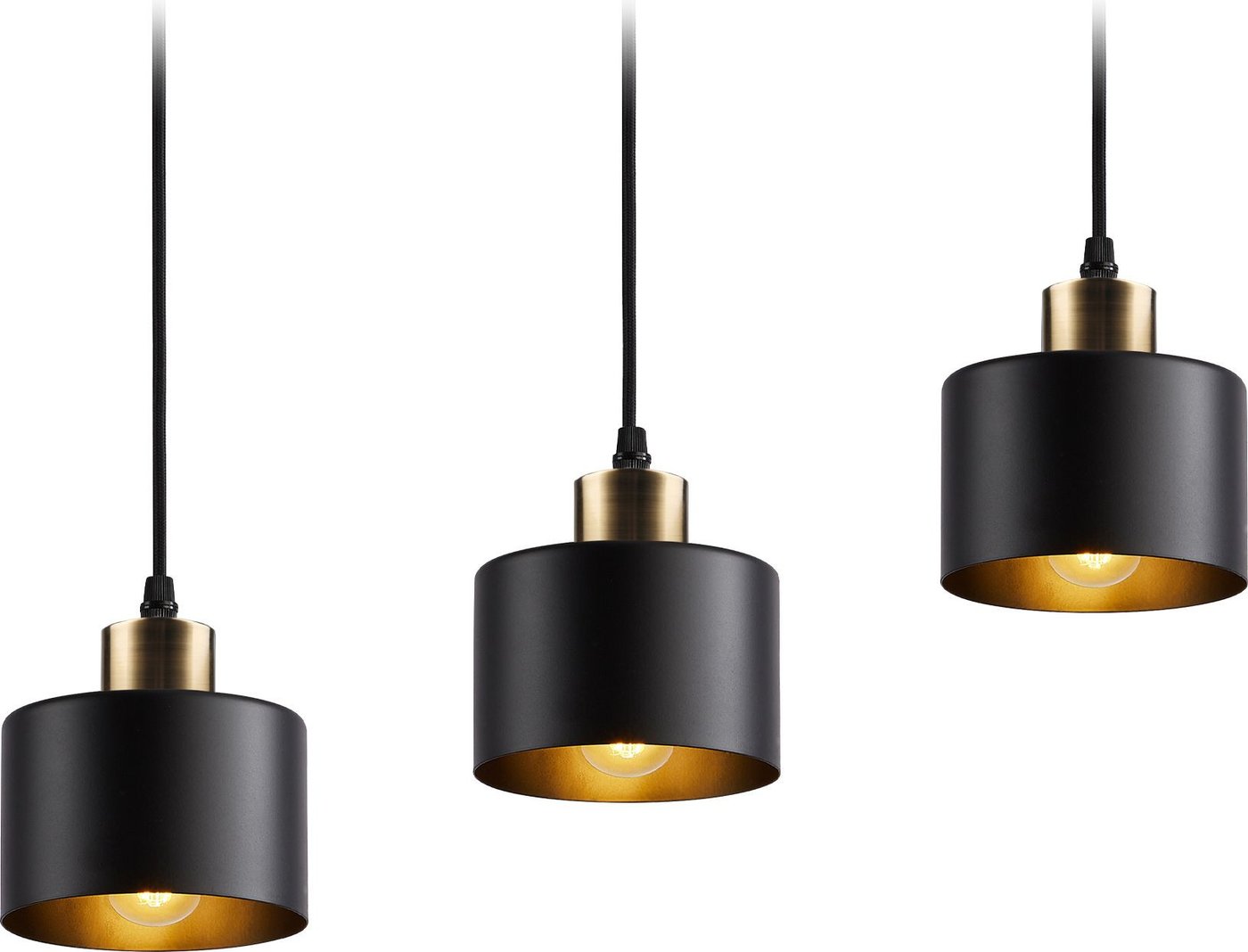 

Подвесная люстра Ambrella light Traditional TR8118/3 BK/BS