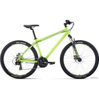 Велосипед Forward Sporting 27.5 2.0 disc р.21 2020 (салатовый)