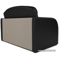 Диван Мебель-АРС Малютка (кожзам, черный)