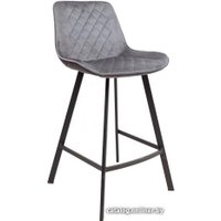 Стул AksHome Leros (серый велюр HLR-21/черный)