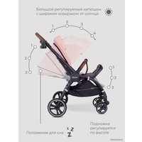 Коляска прогулочная «книга» Rant Bloom Star RA148 (cloud pink)