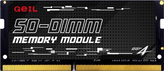 

Оперативная память GeIL 8ГБ DDR4 SODIMM 3200 МГц GS48GB3200C22SC