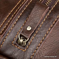 Сумка через плечо Poshete 253-6507-31-DBW (коричневый)