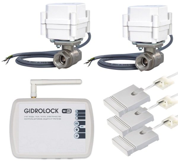 

Набор защиты от протечек Gidrolock Wi-Fi Bonomi 1/2"