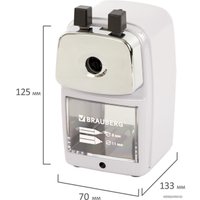 Точилка BRAUBERG Metallic-x 228481