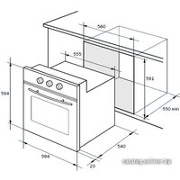 Газовый духовой шкаф DeLonghi PGGA 4