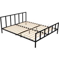 Кровать Askona Остин 160x200 (черный)