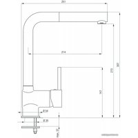 Смеситель Deante Aster BCA 073M