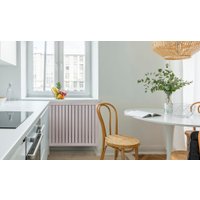 Декоративный экран Стильный дом Реечный 120х60см (ясень светлый)