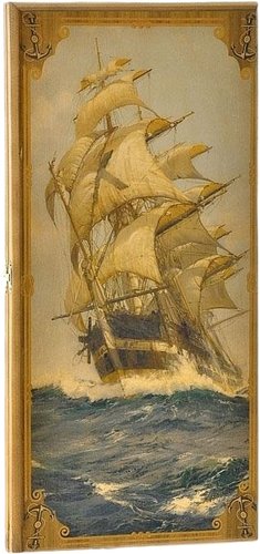 Шашки/нарды Саванна Морские (малые)