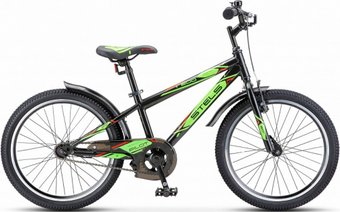 Stels Pilot 20 200 VC Z010 (черный/салатовый, рама 12)