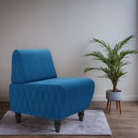 Интерьерное кресло MONOFIX Буно кресло (велюр/синий №13)