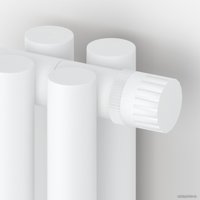 Стальной трубчатый радиатор Сунержа Эстет-11 EU50 500х945 21 секция (матовый белый)