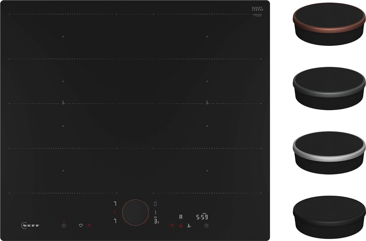 

Варочная панель NEFF T66PYY4C0