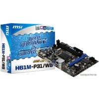 Материнская плата MSI H61M-P31/W8