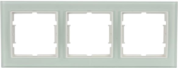 

Рамка Mutlusan Elitra 2170 811 1301 (белое стекло)