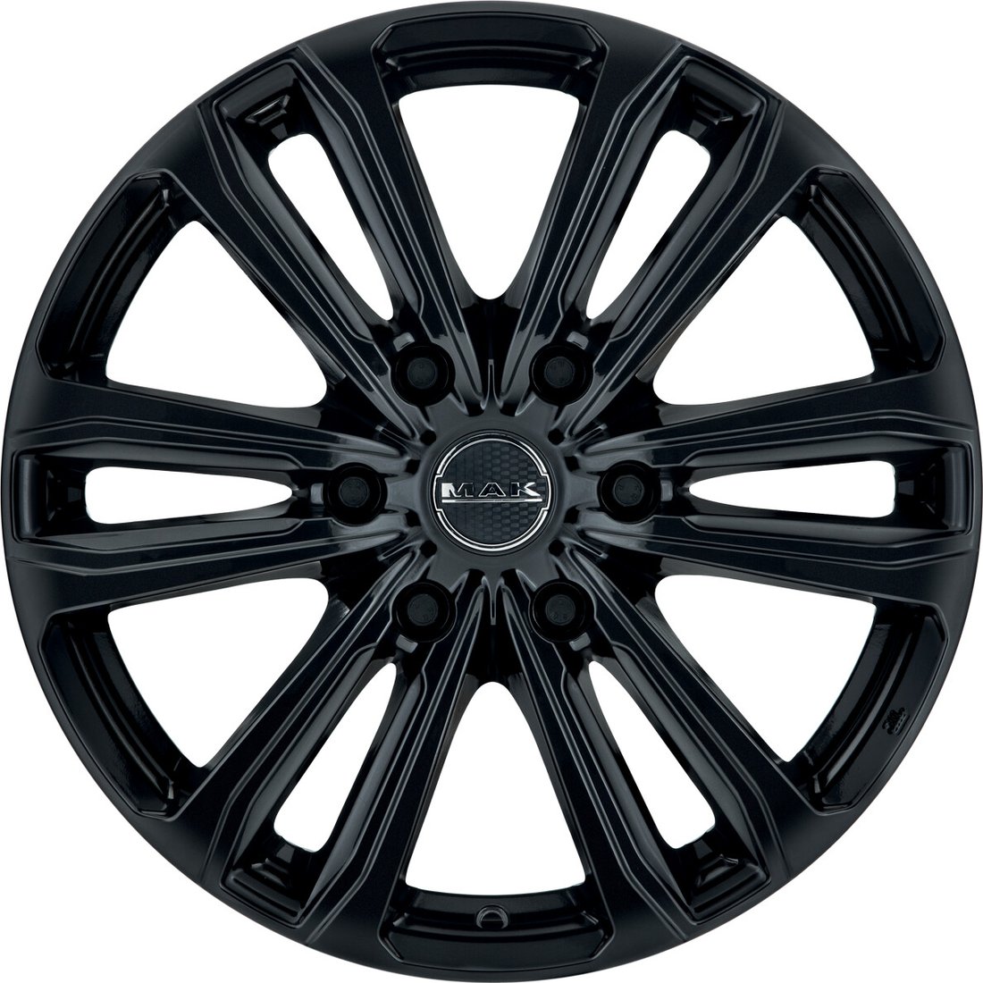 

Литые диски MAK Safari 6 18x8" 6x139.7мм DIA 112мм ET 20мм Gloss Black