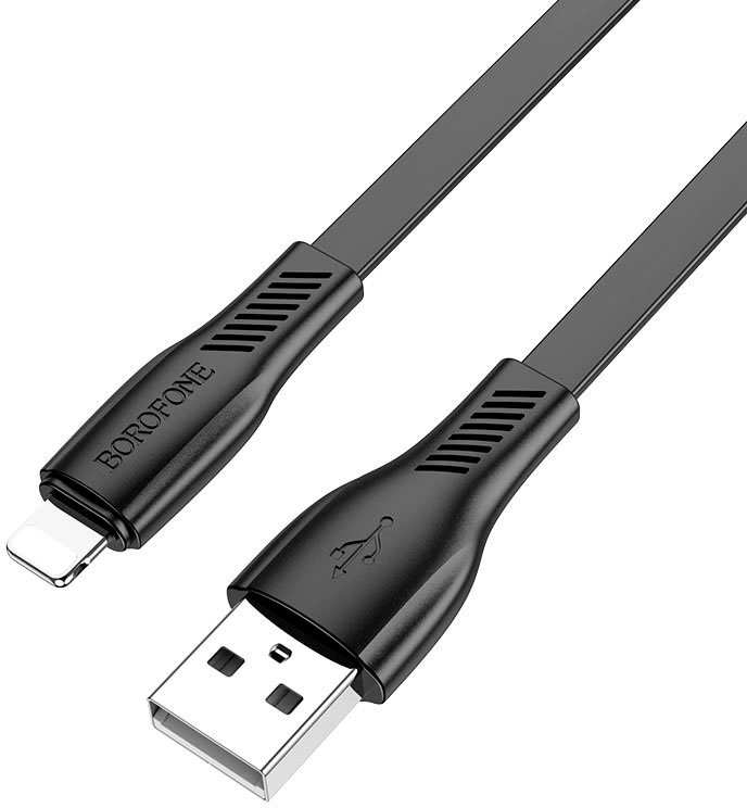 

Кабель Borofone BX85 Type-A - Lightning (1 м, черный)