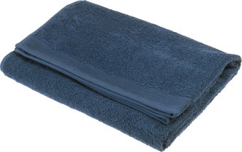Полотенце Mio Tesoro Бордюр Махровое 70x140 450г (темно-синий)